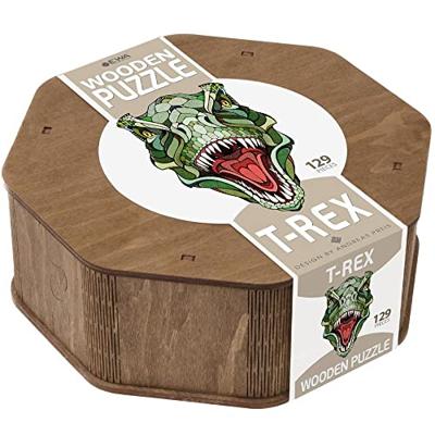 Eco Wood Art Houten Puzzel T-Rex