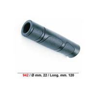 Pro Grip Handvat sportief lang met snijrand - zwart (per stuk) - thumbnail