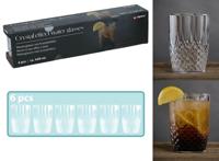 6 Waterglazen - 400 ml - thumbnail