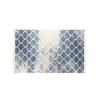 Tapijt DKD Home Decor Blauw Katoen Chenille (120 x 180 x 1 cm) - thumbnail