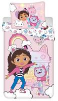 Gabby&apos;s Poppenhuis Dekbedovertrek - 140 x 200 cm - Katoen - thumbnail