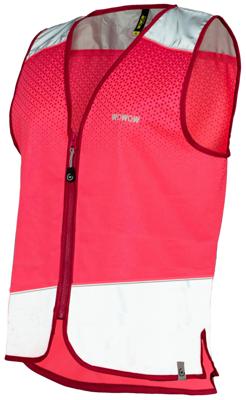 Wowow reflecterend vest "yara jacket pink" reflex vest yara jacket pink gr. s