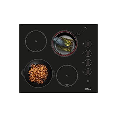 Vitrokeramische kookplaat Cata 604 HVI 59 cm 6000 W