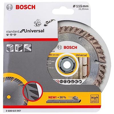 Bosch Accessories 2608615057 Standard for Universal Speed Diamanten doorslijpschijf Diameter 115 mm Boordiameter 22.23 mm Beton, Metselwerk 1 stuk(s)