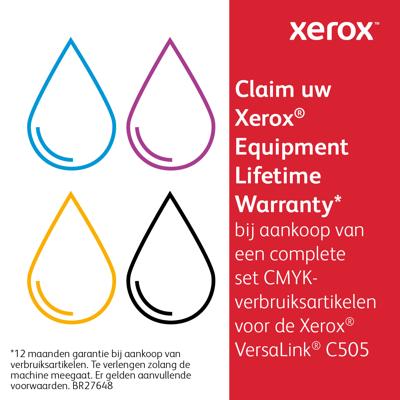 Hoge capaciteit - geel - origineel - tonercartridge - voor VersaLink C500, C505 Hoge capaciteit - geel - origineel - tonercartridge - voor VersaLink C500, C505