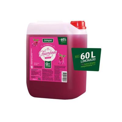 Slimpie - Framboos Siroop - 5 ltr