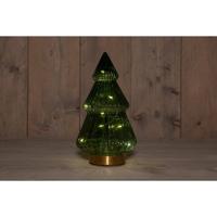 Tafellamp Kerstboom 10 LED 29cm Groen - thumbnail