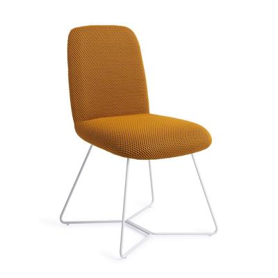 Jesper Home Eetkamerstoel 'Taiwa' Beehive White, kleur Groovy Garam