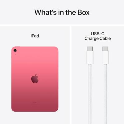 Apple 10,9‑inch iPad (Wi-Fi, 256 GB) - Roze (10e generatie)