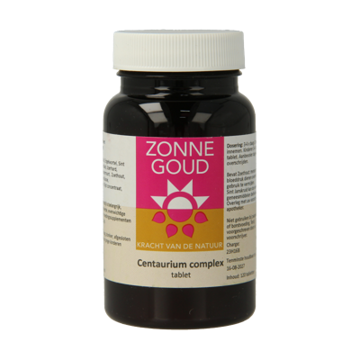 Zonnegoud Centaurium complex 120 Tabletten