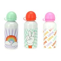 Sportfles met Print Aluminium, 350ml - thumbnail