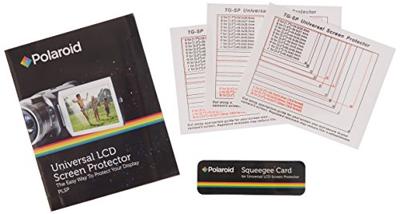 Polaroid PL-SP 3-schermbeschermfolie - schermbeschermfolie (universeel, 3 stuks)