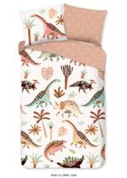 Good Morning Kinderdekbedovertrek "dinosaurussen" - Multi - (140x200/220 cm) - Katoen - thumbnail