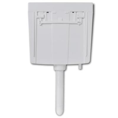 Toiletstortbak met watertoevoer onderin 3/6 L wit