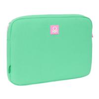 Laptophoes Benetton Mint Groen 15,6'' 39,5 x 27,5 x 3,5 cm - thumbnail