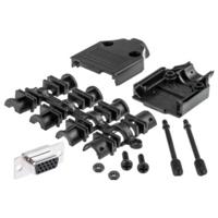 MH Connectors MHDTPPK9HD15FSK D-sub female connectorset 180 ° Aantal polen: 9 Soldeerkelk 1 stuk(s) - thumbnail