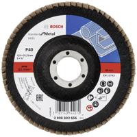 Bosch Accessoires Lamellenschuurschijf 125 mm, K40 Std Metal - 2608603656 - thumbnail
