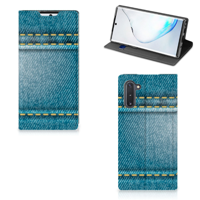 Samsung Galaxy Note 10 Hippe | Standcase | Jeans - thumbnail