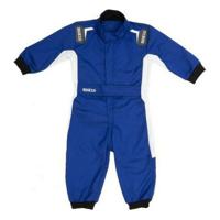 Kinder-racejumpsuit Sparco Blauw 6-9 Maanden - thumbnail