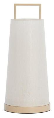 Light & Living Japandi tafellampFyon Ø 20cm crème met wit - 1887743