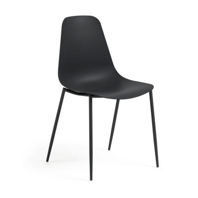 Kave Home Eetkamerstoel 'Whatts' kleur zwart Kave Home Eetkamerstoel 'Whatts' kleur zwart