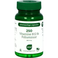 AOV 250 Vitamine B12 & Foliumzuur Vegacaps - thumbnail