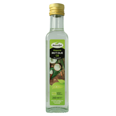 Mct olie coconut pure - 99% caprylic bio 250 Milliliter
