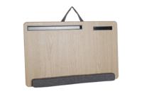 Dienblad Home ESPRIT Polyester Hout MDF 55 x 35 x 7 cm - thumbnail