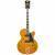 D&apos;Angelico Excel 59 Vintage Natural semi-akoestische gitaar met koffer - thumbnail