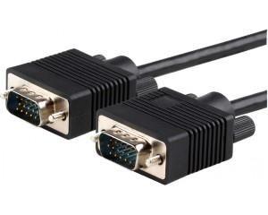 ACT AK4271 High Performance VGA Aansluitkabel Male-Male Zwart - 15 meter