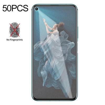 50 stuks non-Full matte Frosted gehard glas film voor Huawei Honor 20/20 Pro geen retail pakket