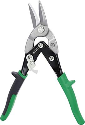 Brilliant Tools Hendel-blikdoorvoerschaar, rechtssnijdend BT067201
