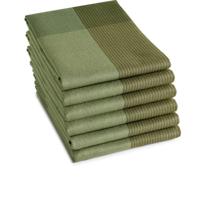 DDDDD Theedoek Blend olive groen 60x65cm - thumbnail