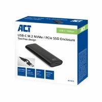 ACT usb-c m.2 nvme / pcie ssd enclosure, tool-free - thumbnail