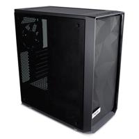 Fractal Design meshify c midi tower behuizing (zwart | 2x usb-a | tempered glass) - thumbnail