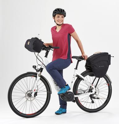 Vaude Esilkroad Plus Fietstas Black 22L