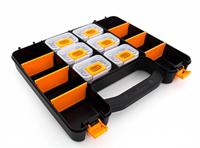Beta 2080/v6 organizer met 6 uitneembare assortiments doosjes - thumbnail