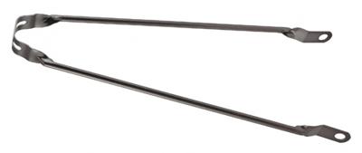 spatbordstang 28x1 5/8x1 3/8 antraciet per stuk