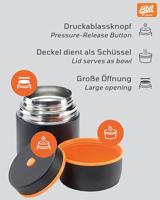 Voedselthermos ESBIT Food Jug 500ml, Zwart - thumbnail
