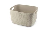 Curver Softex opbergmand L 19 liter krijtwit - thumbnail