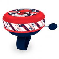 Seven Polska Spider-man fietsbel 55 mm rood - thumbnail