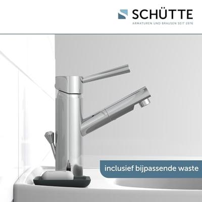 SCHÜTTE wastafelmengkraan stockholm chroomkleurig