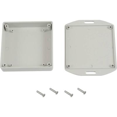 Hammond Electronics 1551XFLGY Universele behuizing 80 x 80 x 20 ABS Grijs 1 stuk(s)