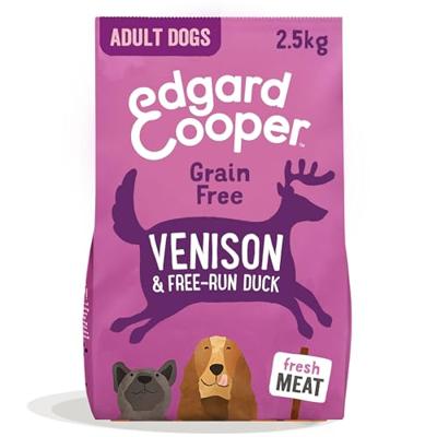 Edgard & Cooper Hond hert & eend 2,5kg