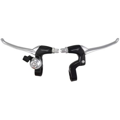VWP saccon remgreepset met bel shimano nexus 7v zwart/zilver