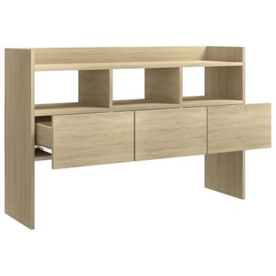 Dressoir 105x30x70 cm spaanplaat sonoma eikenkleurig Dressoir 105x30x70 cm spaanplaat sonoma eikenkleurig