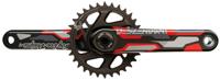 TRUVATIV crankstel "descendant troy lee design eagle" crankset truv.desc.troy lee des.eagle 175mm red - thumbnail