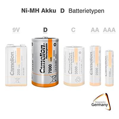 Camelion D 7000mAh 2x - thumbnail