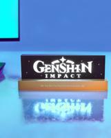 Genshin Impact LED-Light Logo 22 cm - thumbnail