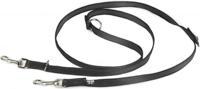 Antislip Hondenriem - Verstelbaar 14mm x 2,2m - Zwart-test - thumbnail